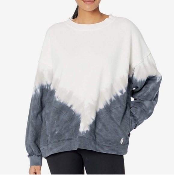 Free People Tops - Free People Movement Ombre Crew Sweatshirt